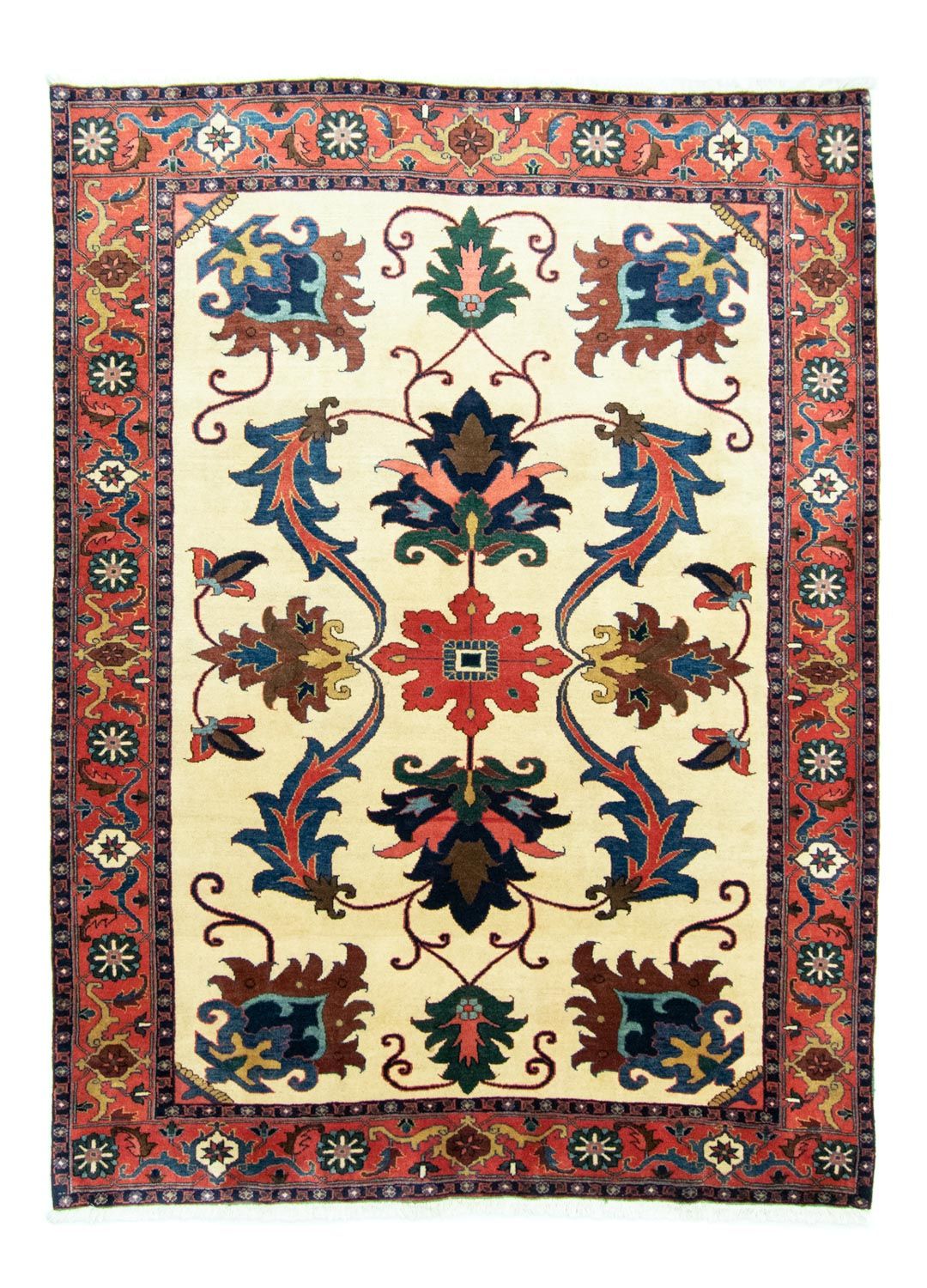 Tapis persan - Nomadic - 270 x 203 cm - beige