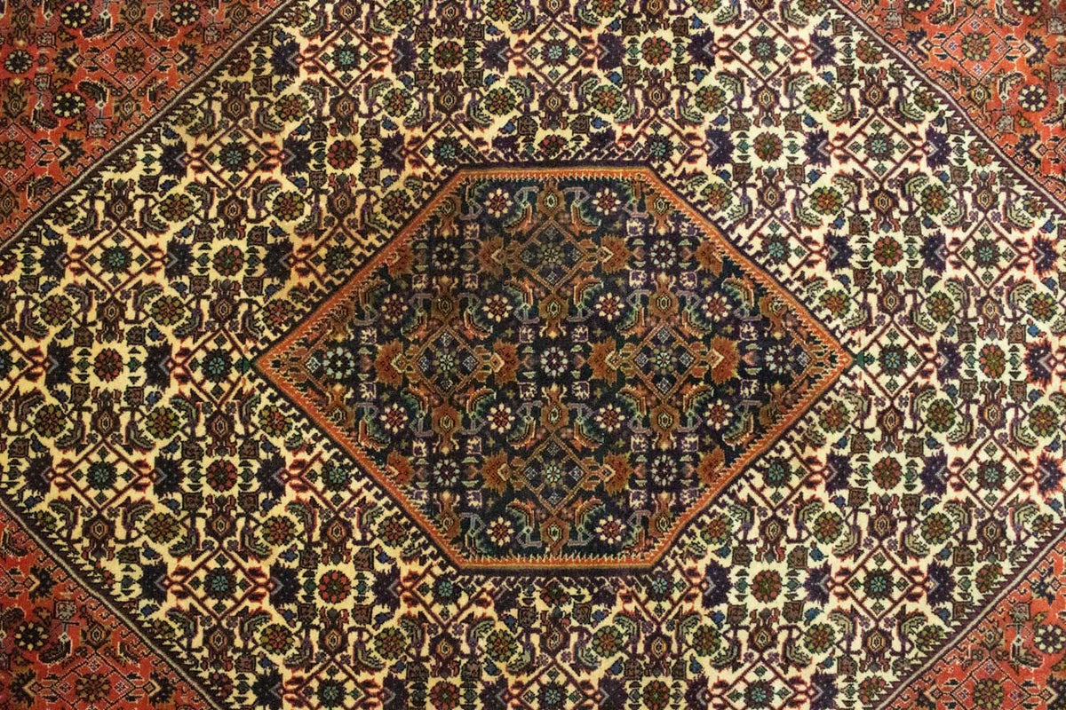 Tapis persan - Bidjar - 300 x 202 cm - rouge