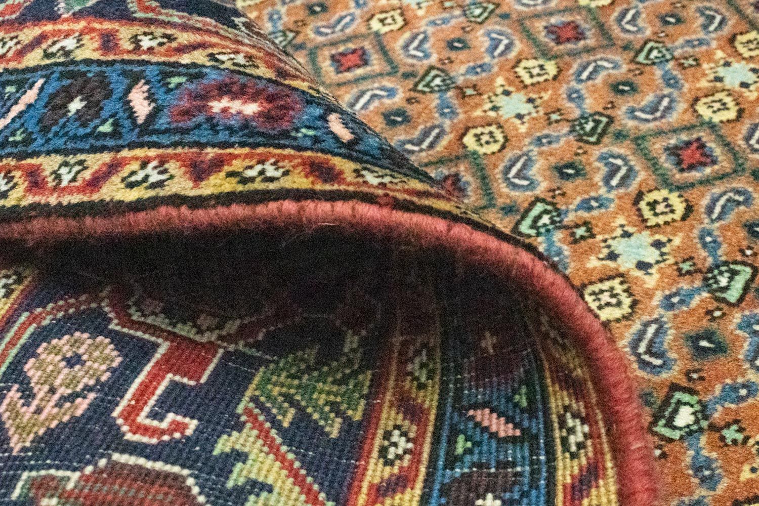Tapis persan - Nomadic - 300 x 202 cm - rouille
