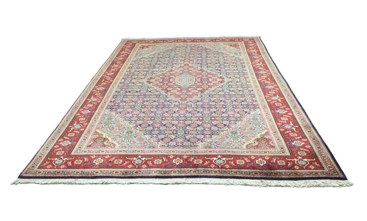 Tapis persan - Classique - 291 x 200 cm - bleu