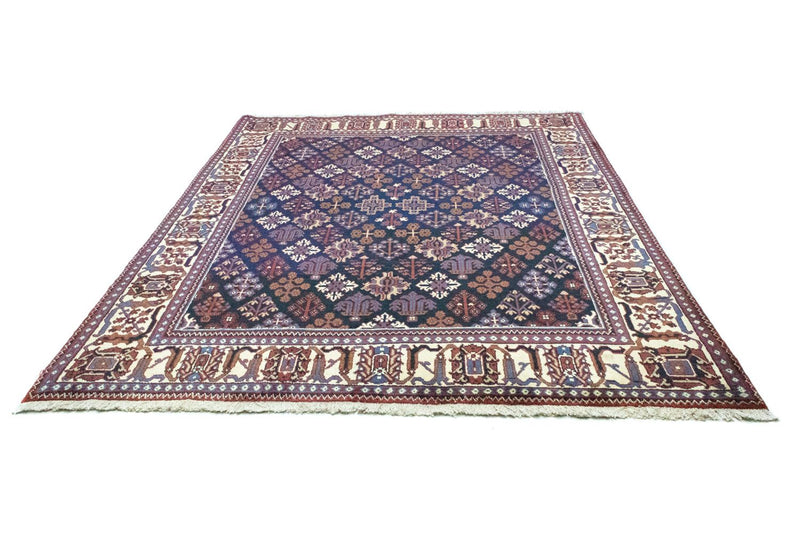Tapis persan - Nomadic - 260 x 202 cm - bleu