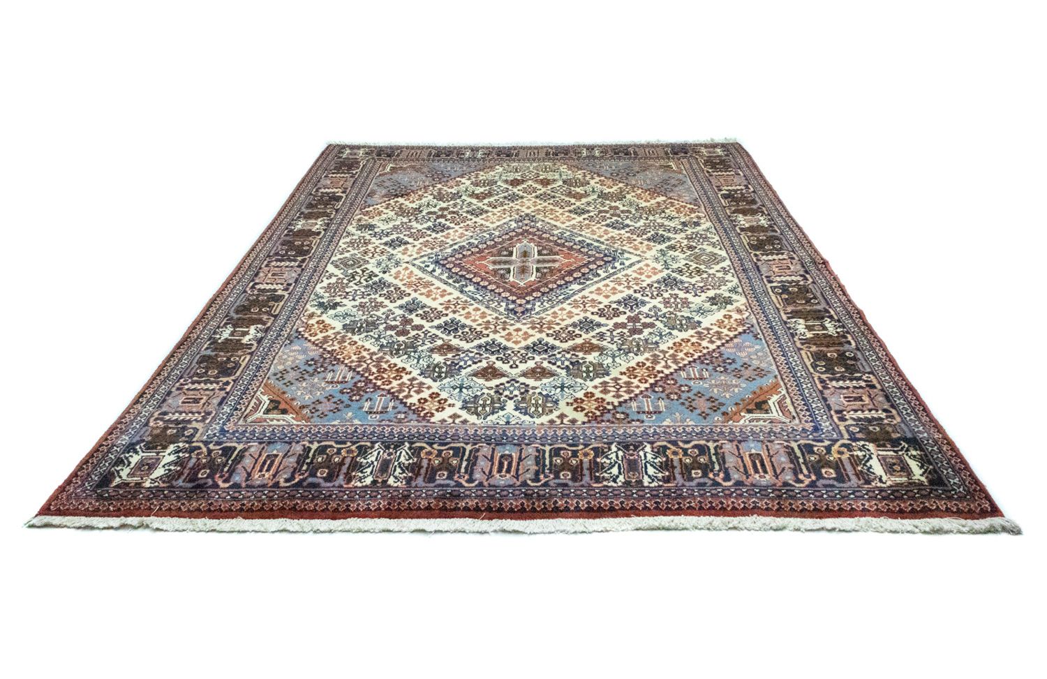 Tapis persan - Nomadic - 300 x 217 cm - beige
