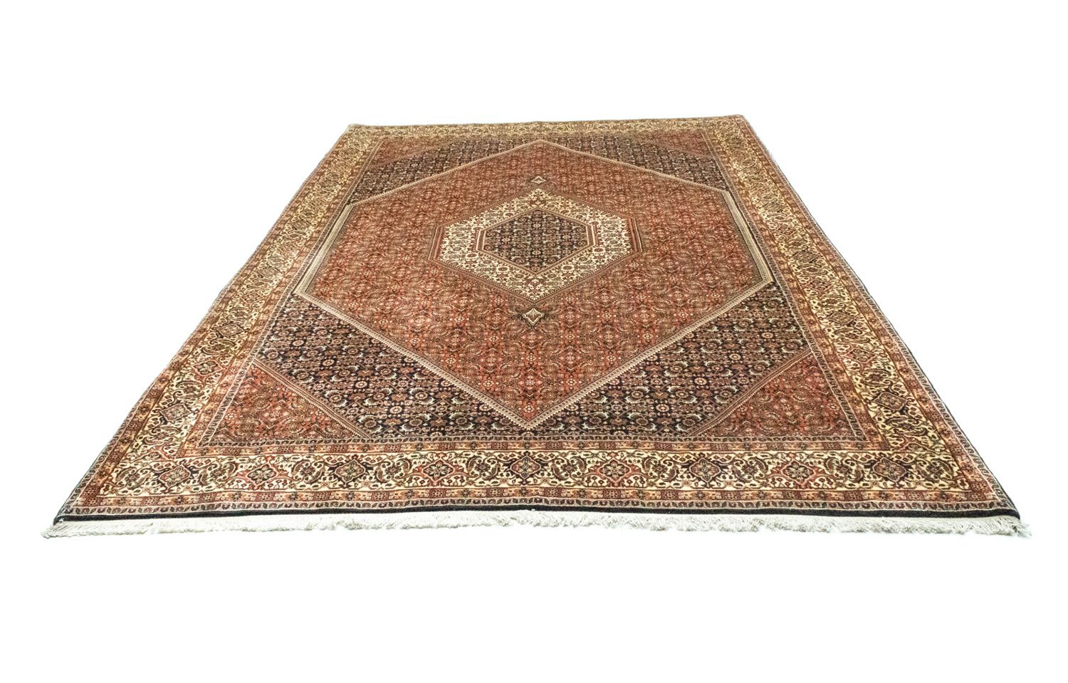 Tapis persan - Bidjar - 305 x 210 cm - rouge
