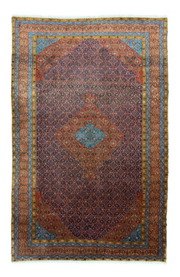 Tapis persan - Classique - 305 x 195 cm - bleu