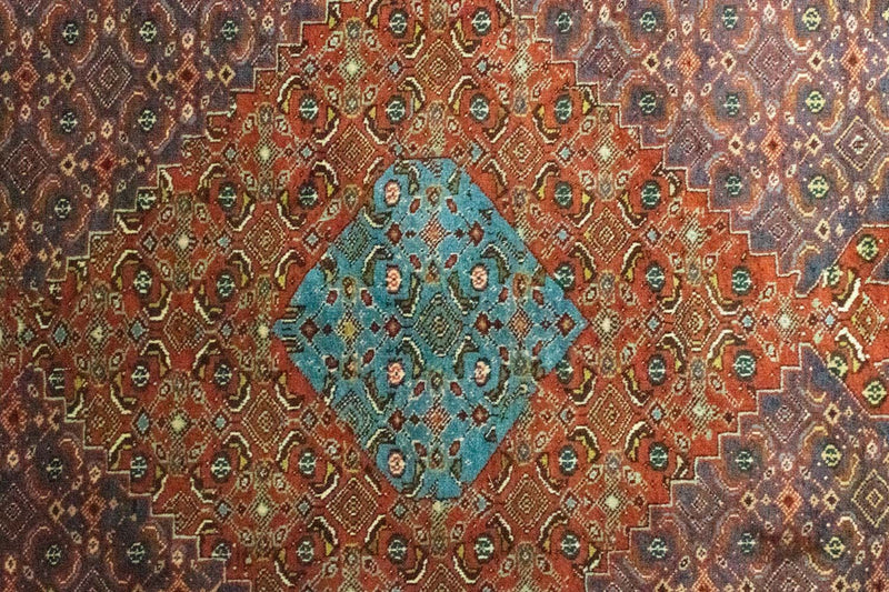 Tapis persan - Classique - 305 x 195 cm - bleu