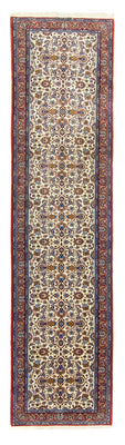 Tapis de couloir Tapis persan - Isfahan - Premium - 364 x 90 cm - beige