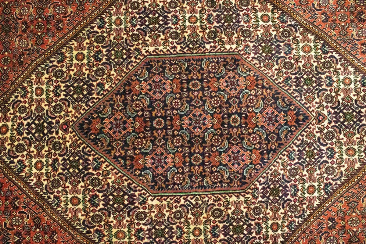 Tapis persan - Bidjar - 310 x 202 cm - rouge