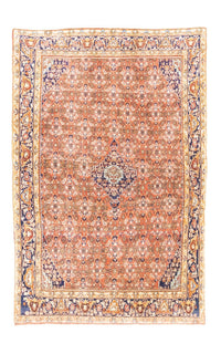 Tapis persan - Bidjar - 222 x 150 cm - rouille