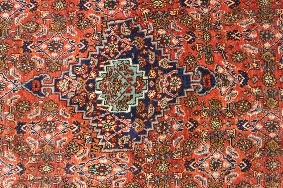 Tapis persan - Bidjar - 222 x 150 cm - rouille