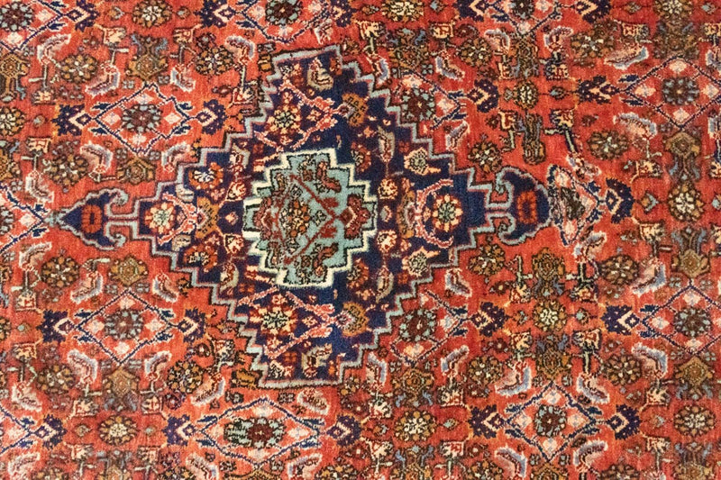 Tapis persan - Bidjar - 222 x 150 cm - rouille