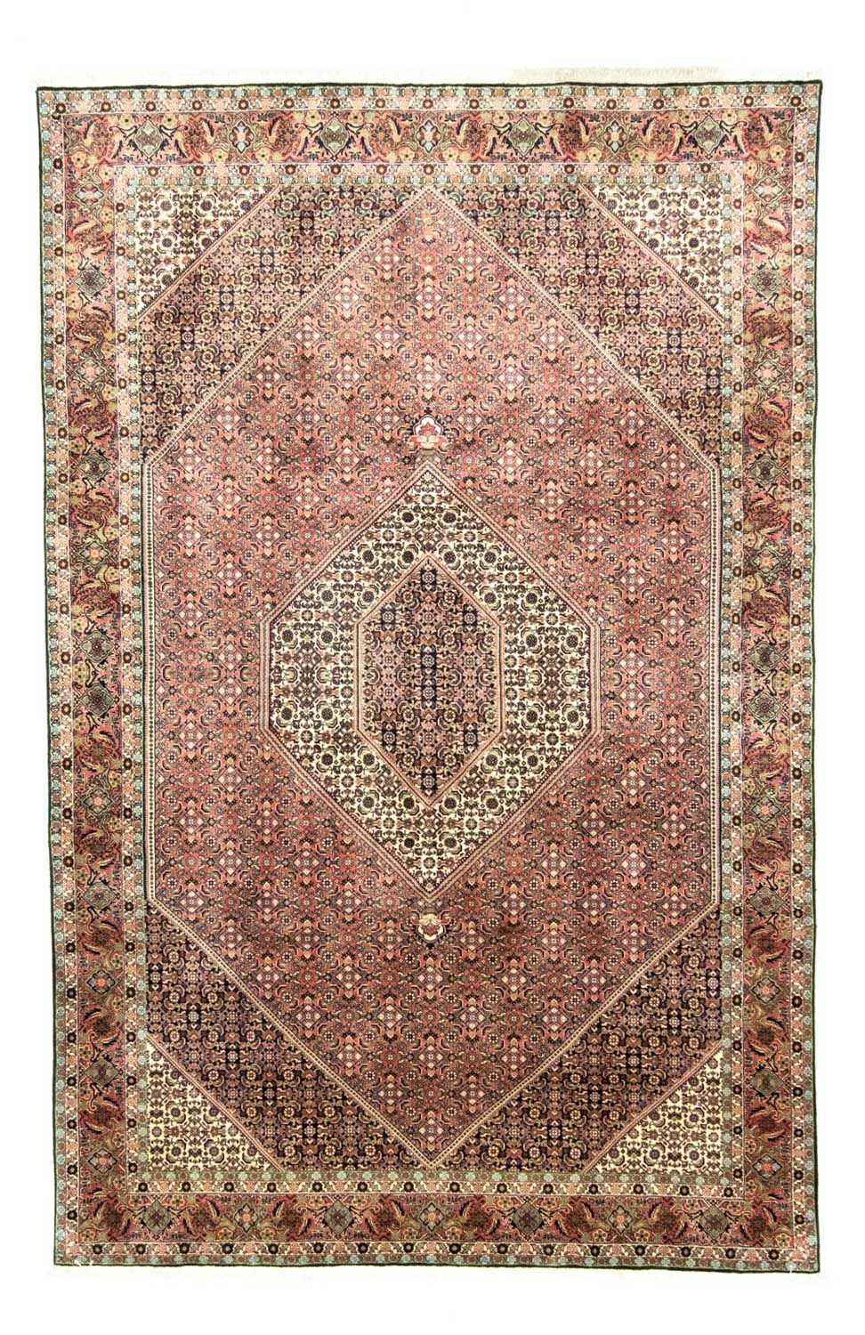 Tapis persan - Bidjar - 300 x 200 cm - rouge