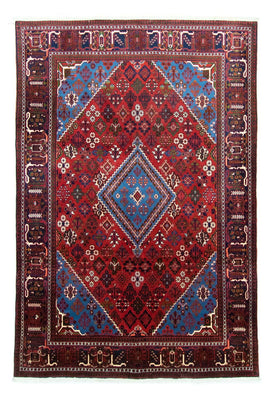 Tapis persan - Nomadic - 317 x 215 cm - rouge