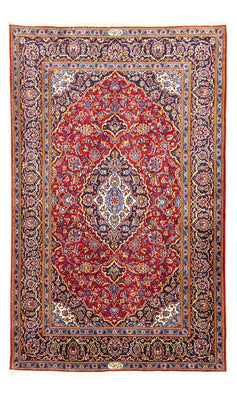 Tapis persan - Keshan - 222 x 140 cm - rouge