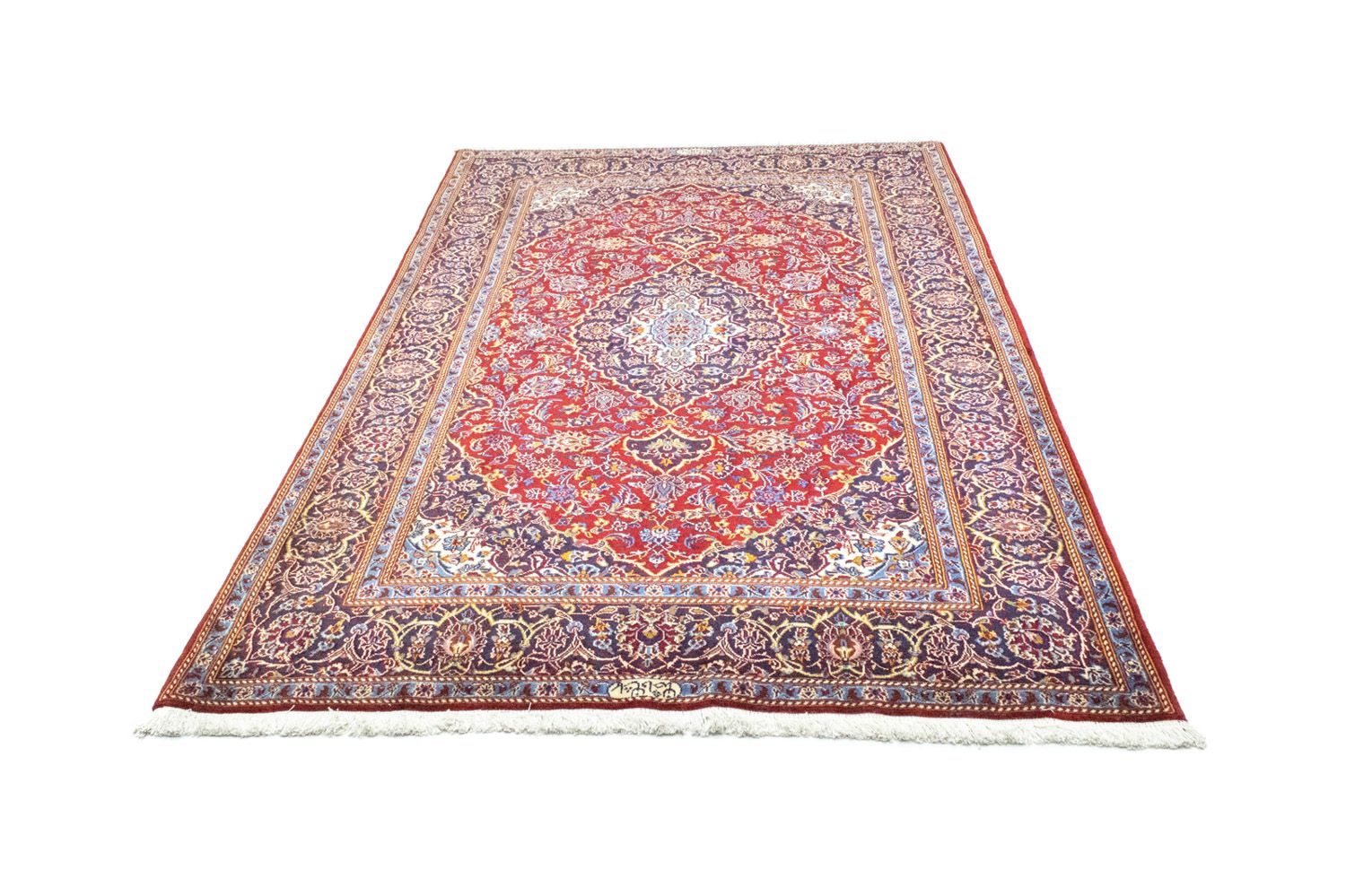 Tapis persan - Keshan - 222 x 138 cm - rouge