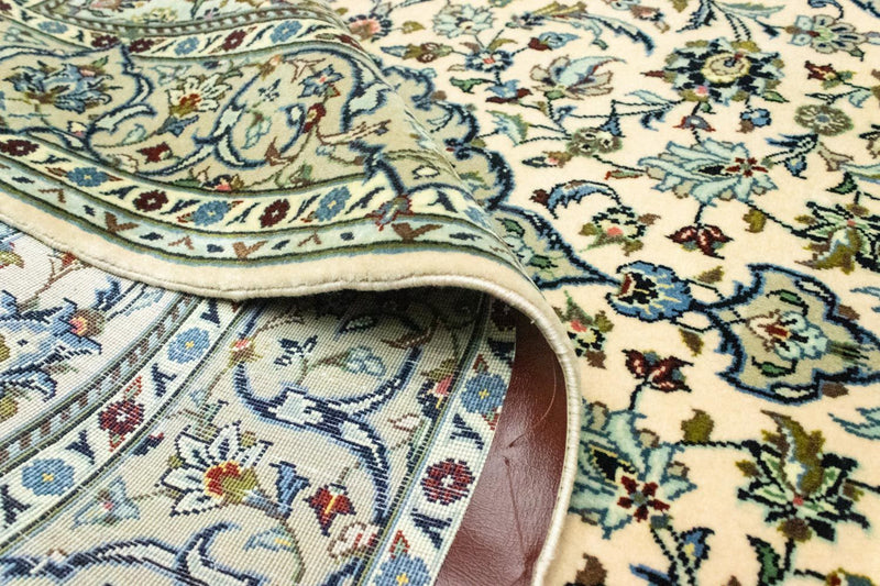 Tapis persan - Keshan - 185 x 120 cm - beige