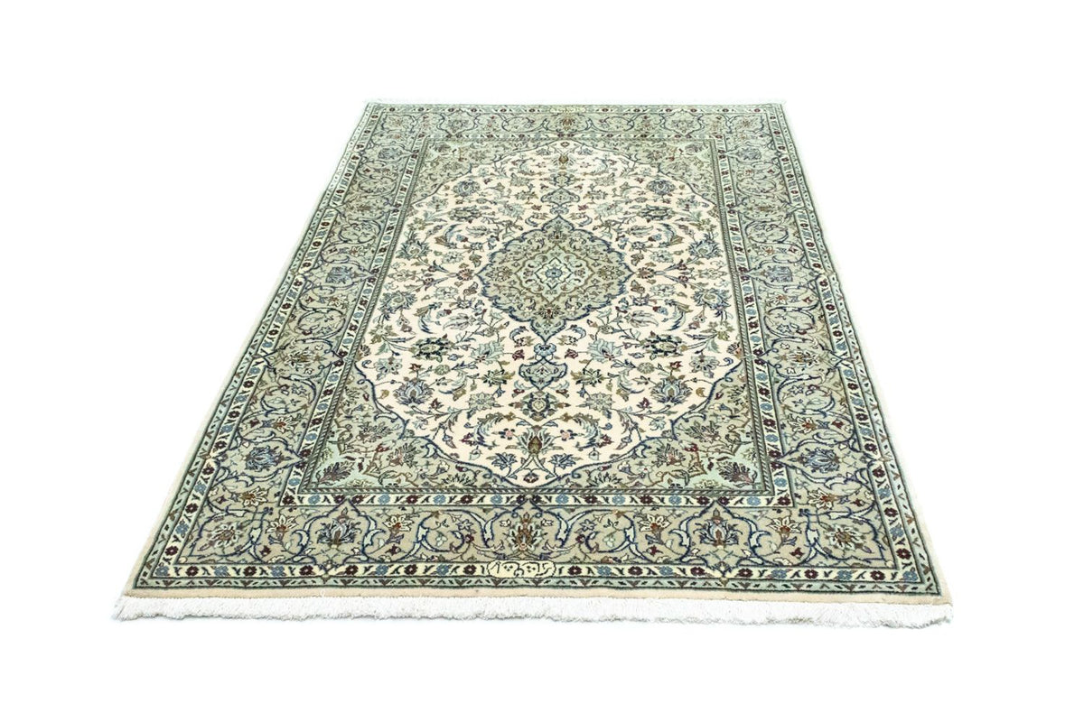 Tapis persan - Keshan - 185 x 120 cm - beige
