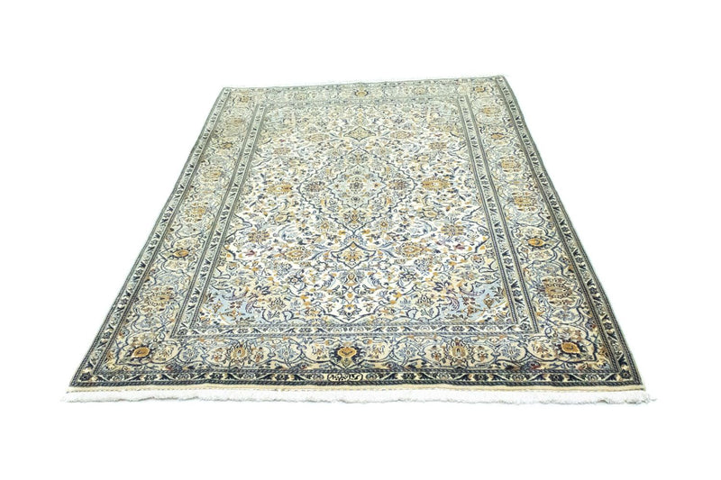 Tapis persan - Keshan - 210 x 143 cm - beige