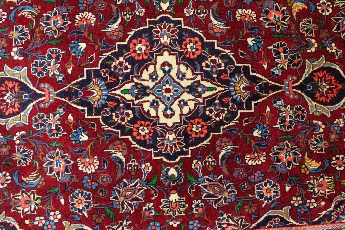 Tapis persan - Classique - 222 x 136 cm - rouge