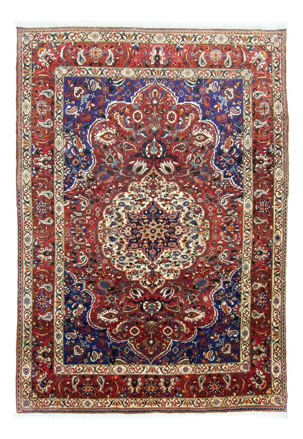 Tapis persan - Nomadic - 300 x 212 cm - rouge