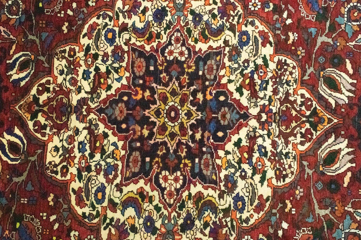 Tapis persan - Nomadic - 300 x 212 cm - rouge