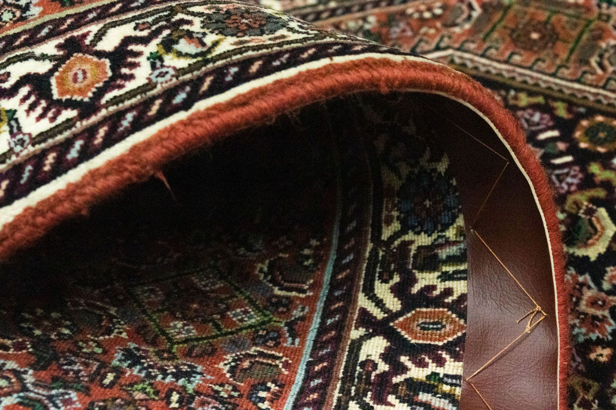 Tapis de couloir Tapis persan - Bidjar - 237 x 69 cm - marron