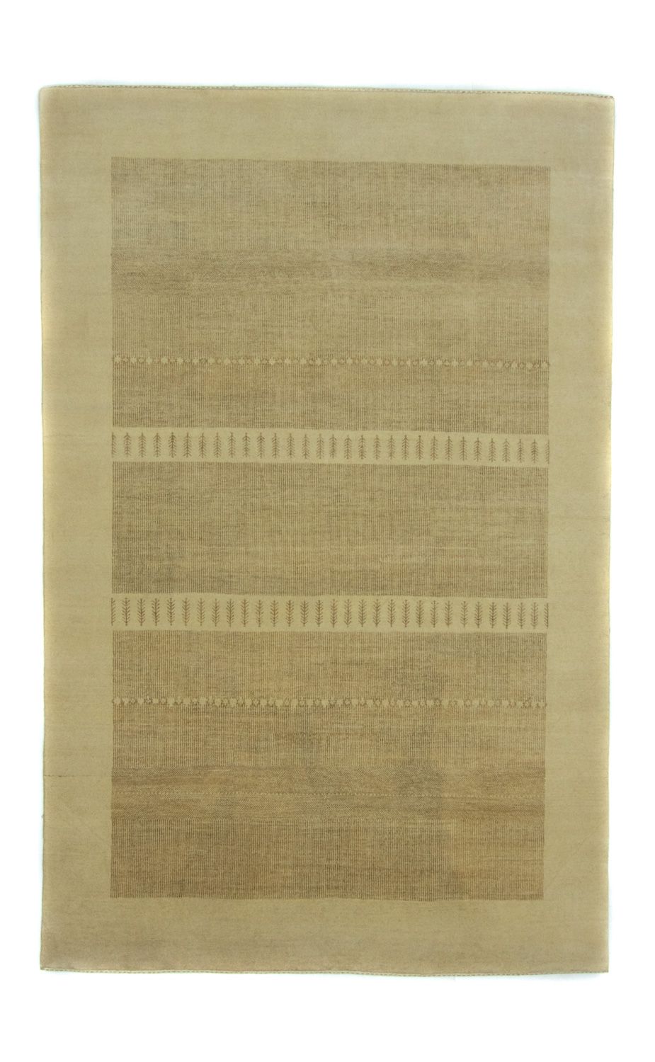 Tapis Gabbeh - Indus - 304 x 197 cm - beige