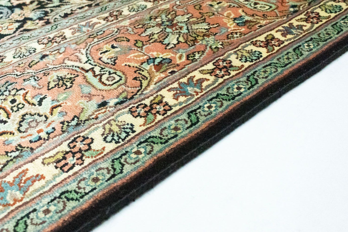Tapis en soie du Cachemire Tapis 315x214cm - Tapis oriental