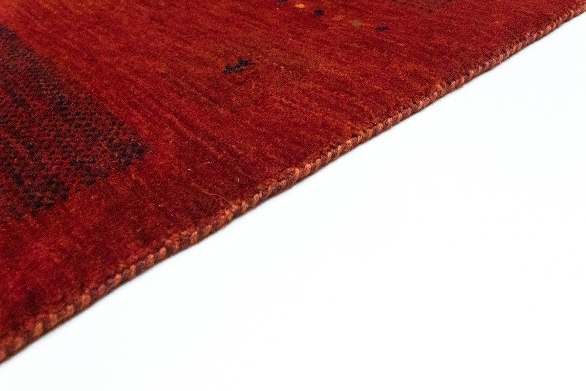 Tapis Gabbeh - Indus - 232 x 169 cm - rouge
