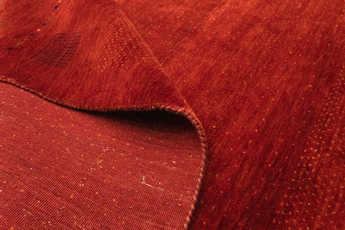 Tapis Gabbeh - Indus - 232 x 169 cm - rouge