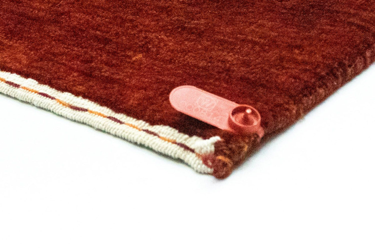 Tapis Gabbeh - Indus - 230 x 173 cm - rouge