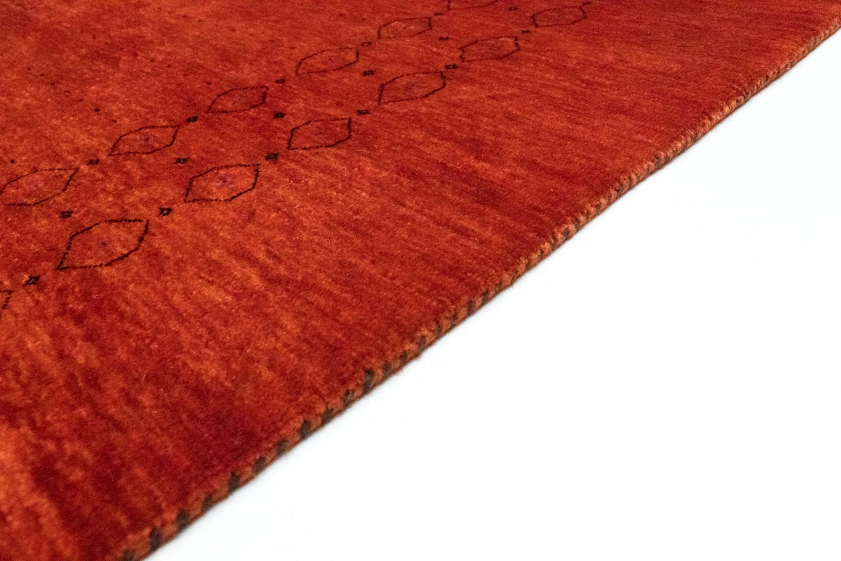 Tapis Gabbeh - Indus - 244 x 177 cm - rouge