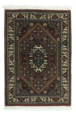 Tapis persan - Bidjar - 93 x 65 cm - rouge