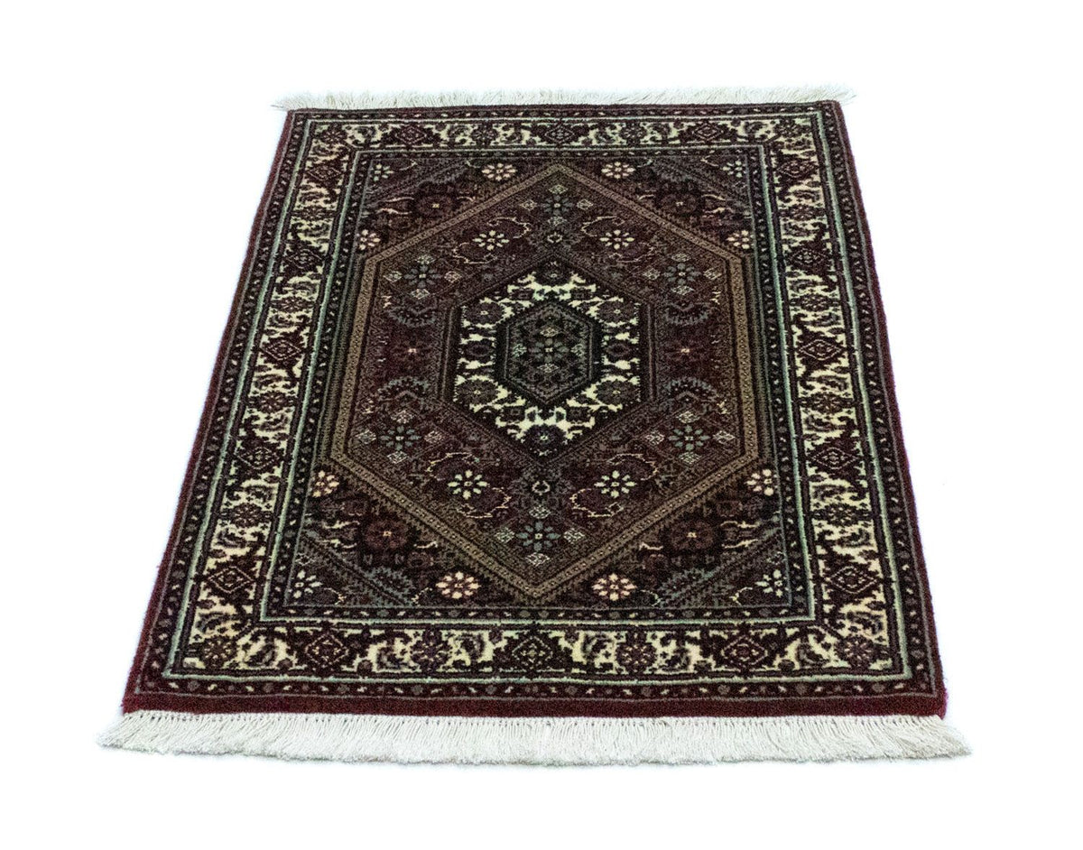 Tapis persan - Bidjar - 93 x 65 cm - rouge