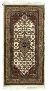 Tapis persan - Bidjar - 141 x 74 cm - beige