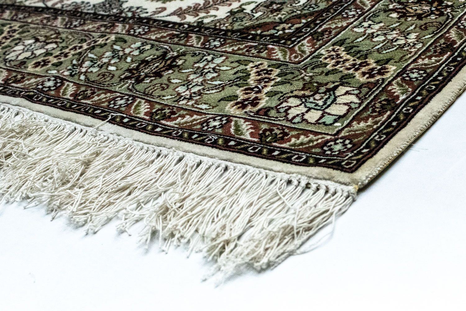 Tapis de couloir Tapis oriental - Hereke - 305 x 76 cm - beige