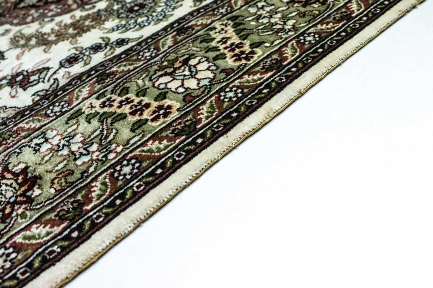 Tapis de couloir Tapis oriental - Hereke - 305 x 76 cm - beige