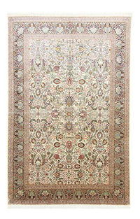 Tapis en soie - Soie du Cachemire - 316 x 211 cm - beige
