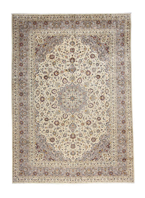 Tapis persan - Keshan - 351 x 253 cm - beige