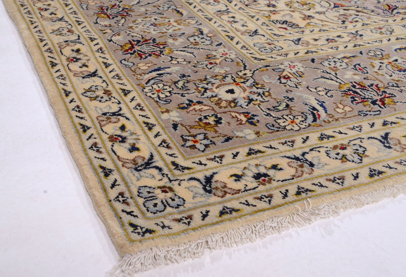 Tapis persan - Keshan - 351 x 253 cm - beige