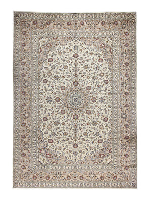 Tapis persan - Keshan - 350 x 248 cm - beige