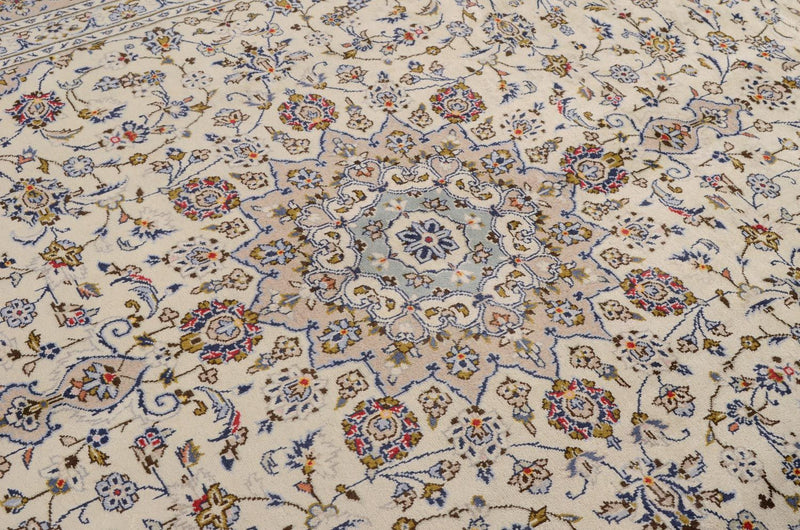 Tapis persan - Keshan - 350 x 248 cm - beige