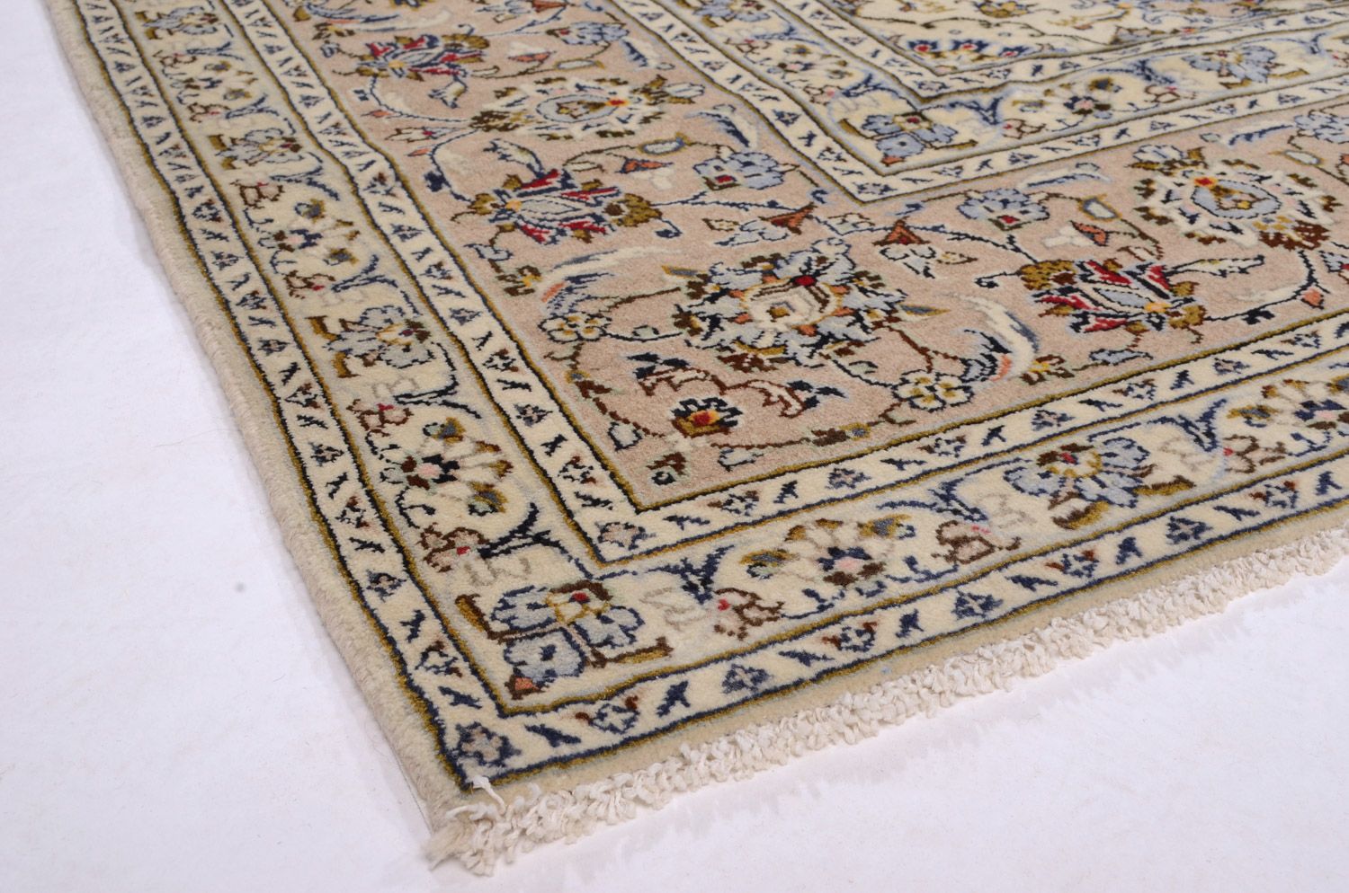 Tapis persan - Keshan - 350 x 248 cm - beige