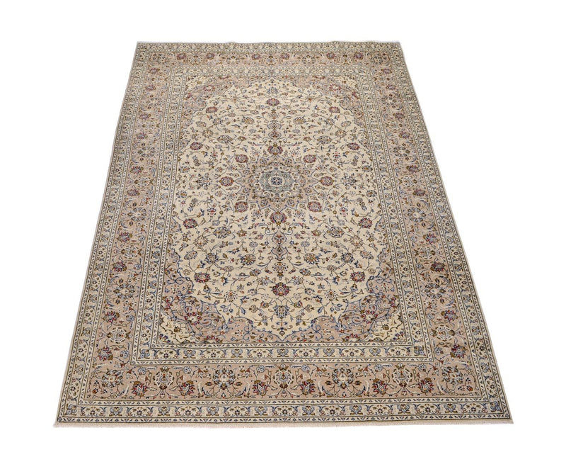 Tapis persan - Keshan - 350 x 248 cm - beige