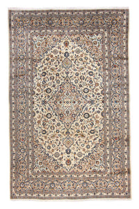Tapis persan - Keshan - 379 x 241 cm - beige