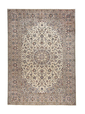 Tapis persan - Keshan - 338 x 240 cm - beige