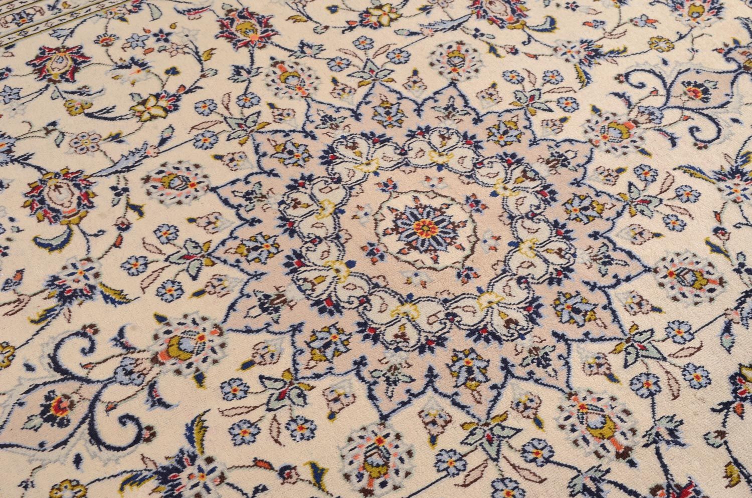 Tapis persan - Keshan - 350 x 246 cm - beige