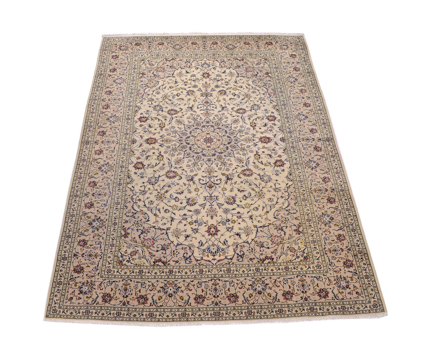 Tapis persan - Keshan - 350 x 246 cm - beige