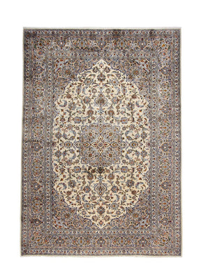 Tapis persan - Keshan - 342 x 243 cm - beige
