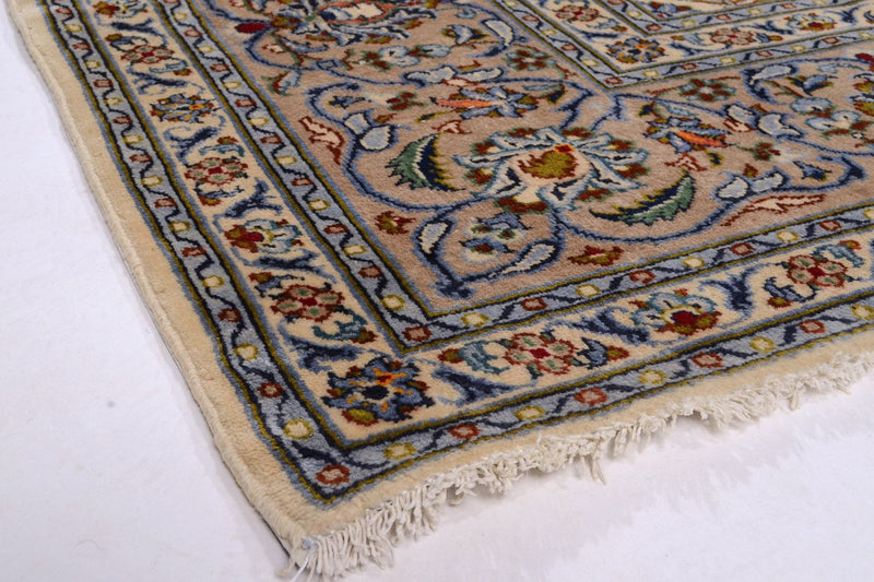 Tapis persan - Keshan - 342 x 243 cm - beige