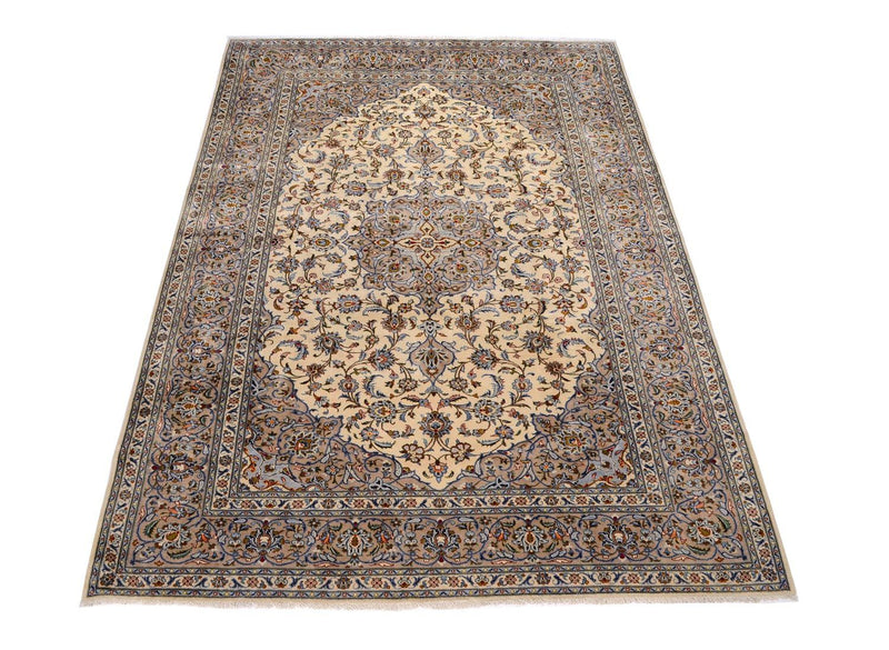 Tapis persan - Keshan - 342 x 243 cm - beige